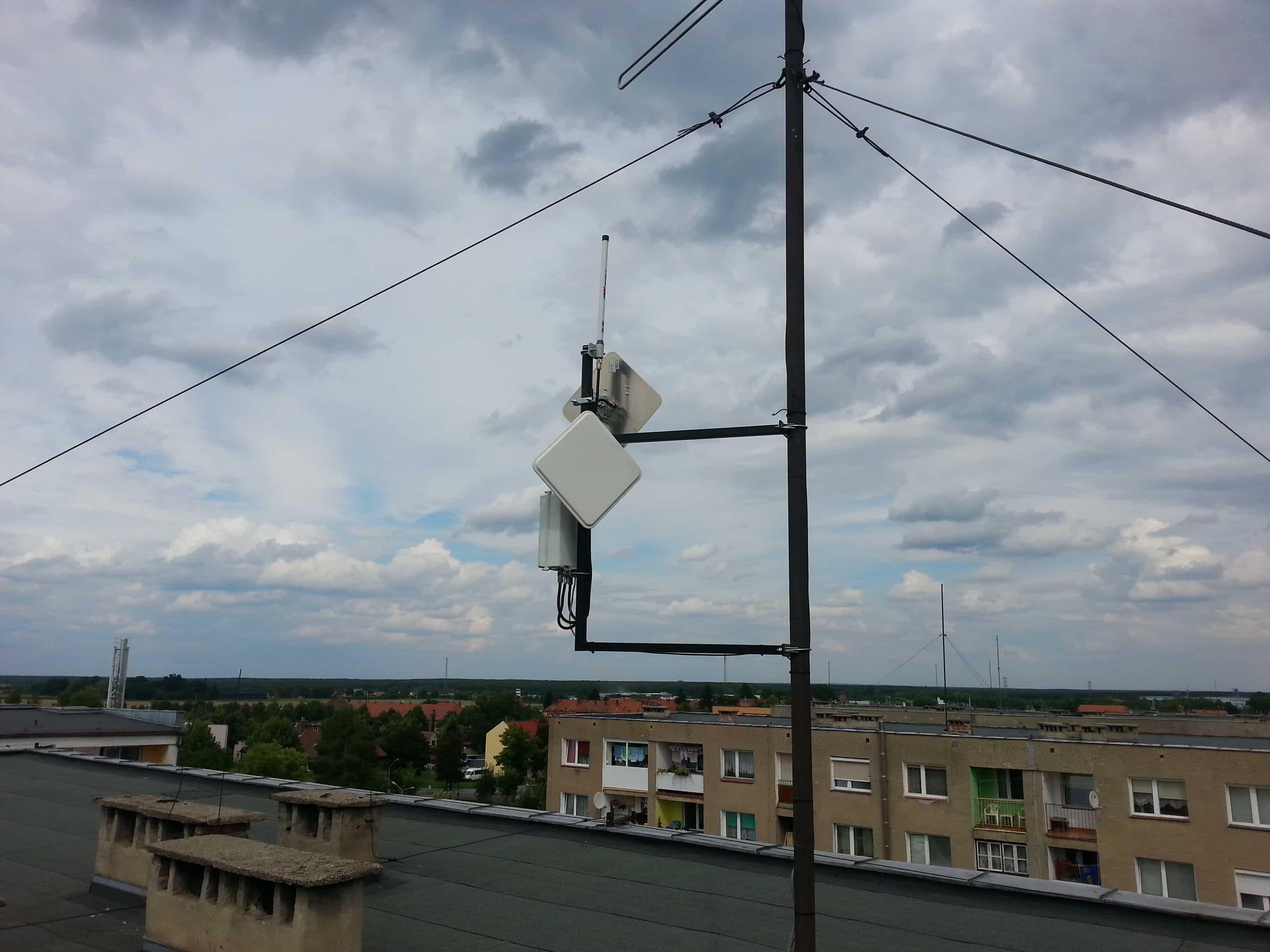 Antena na dachu